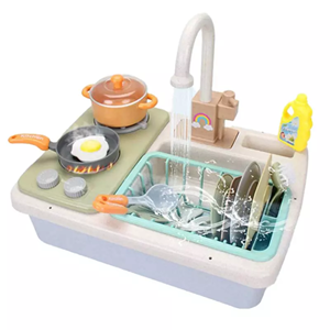 اسباب بازی سینک ظرفشویی کودک همراه با اجاق گاز FIVESTAR TOYS LERNING FUN _اسباب بازی لوازم خانگی